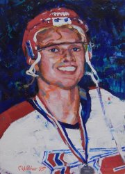 Valeri Bure, 1993 copyright ©, 9 x 12 inches